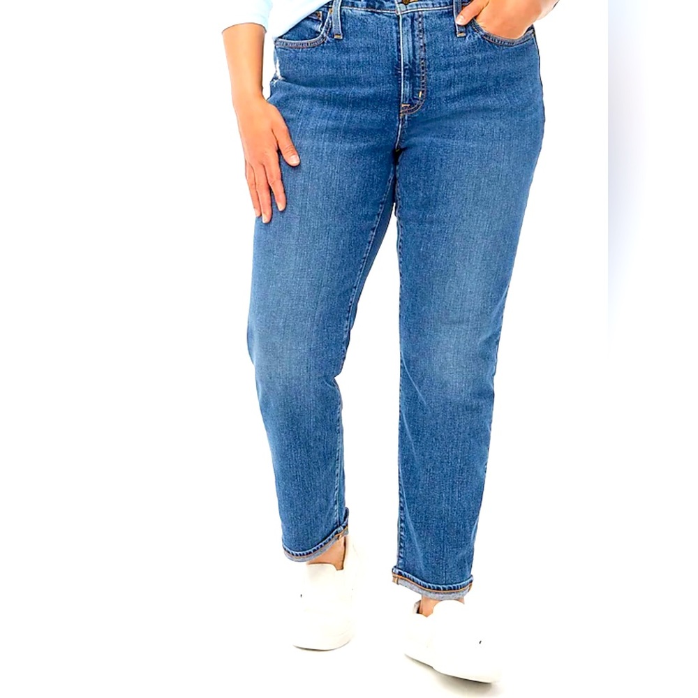 New in Package J. Crew Factory Slim Boyfriend Stretch Jeans Size 33
